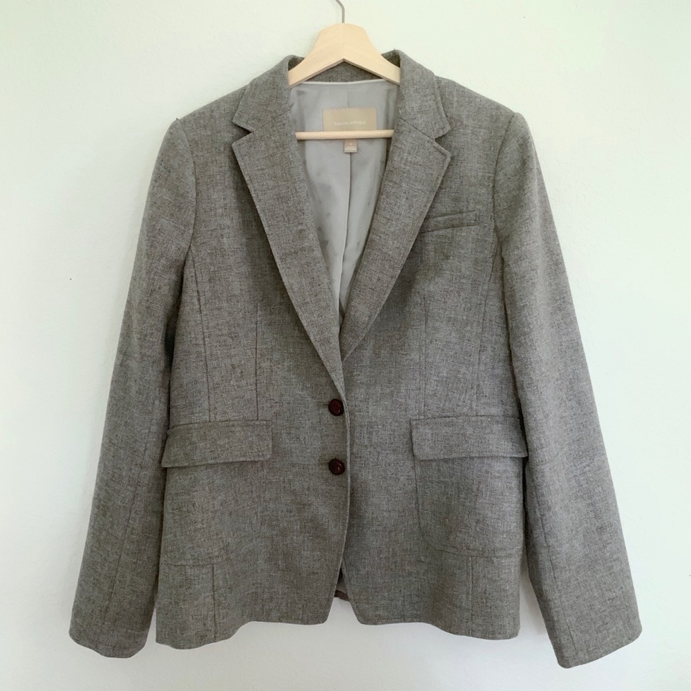 Tailored Wool Blazer - New Without Tags